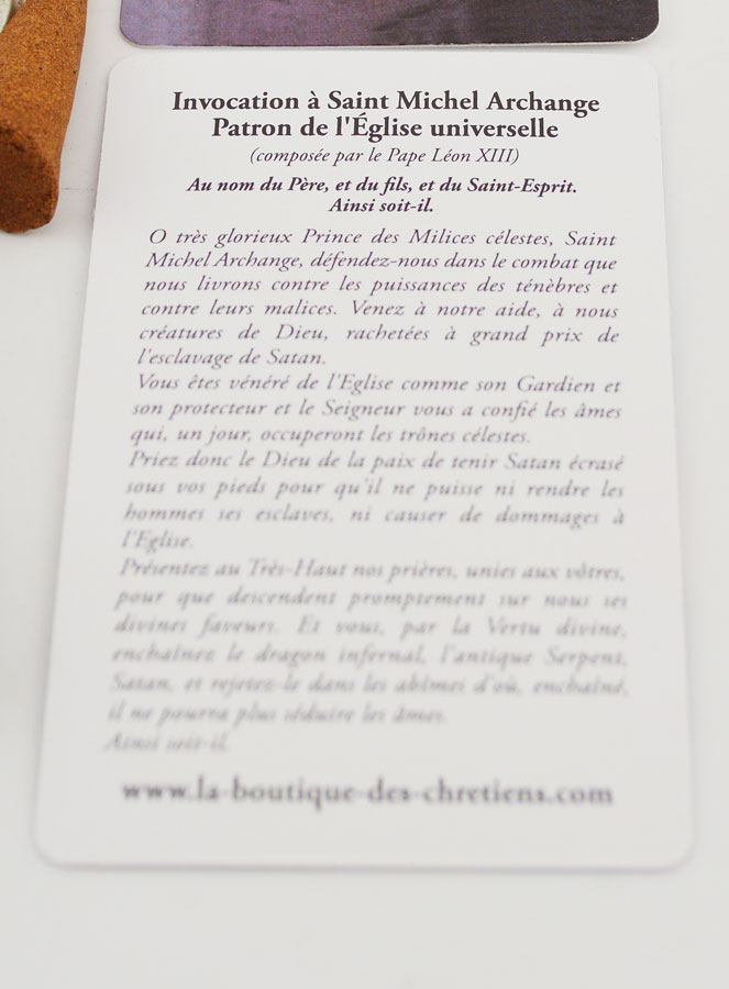 Incienso Arcángel  San Miguel en Conos (pic 3)