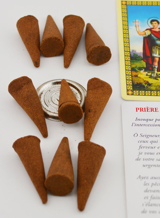 Incienso San Expedito en Conos (pic 2)