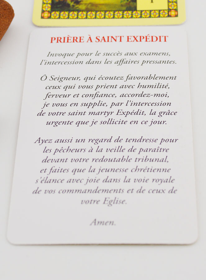 Incienso San Expedito en Conos (pic 3)