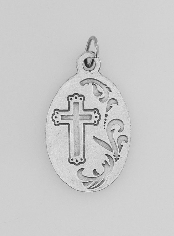 Medalha Religiosa Papa Beato João Paulo II Prateada (pic 3)