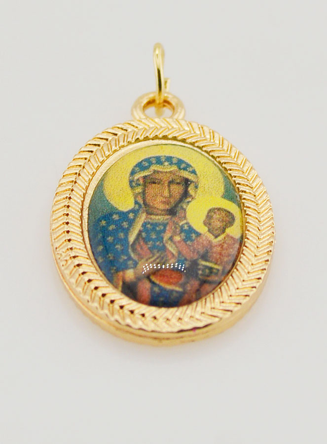 Medalla Religiosa de la Virgen Negra de Czestochowa (pic 2)