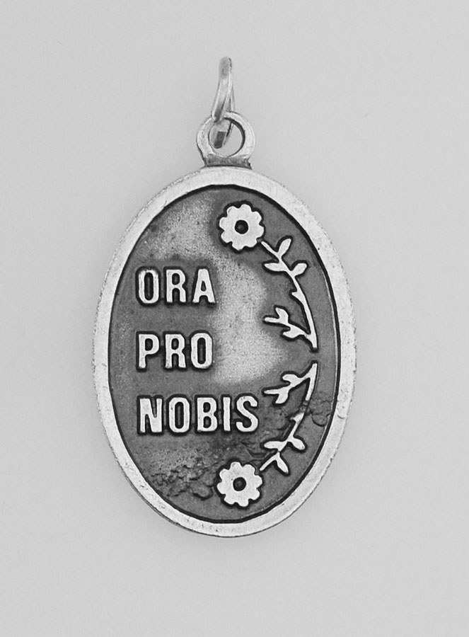 Medalla Religiosa Jesucristo Misericordioso Plateado (pic 3)