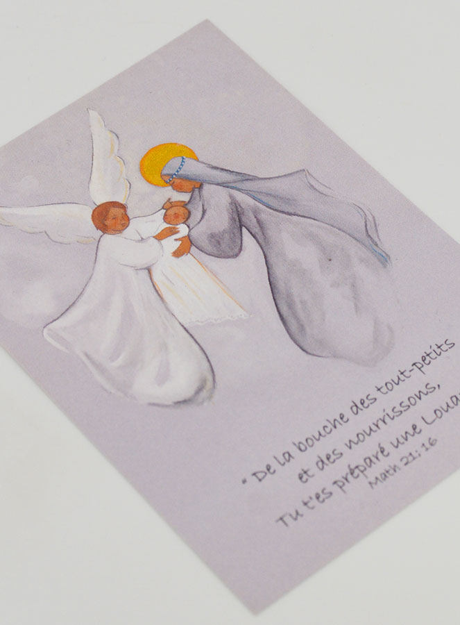 Estampa de Bautizo María y el Ángel (pic 3)