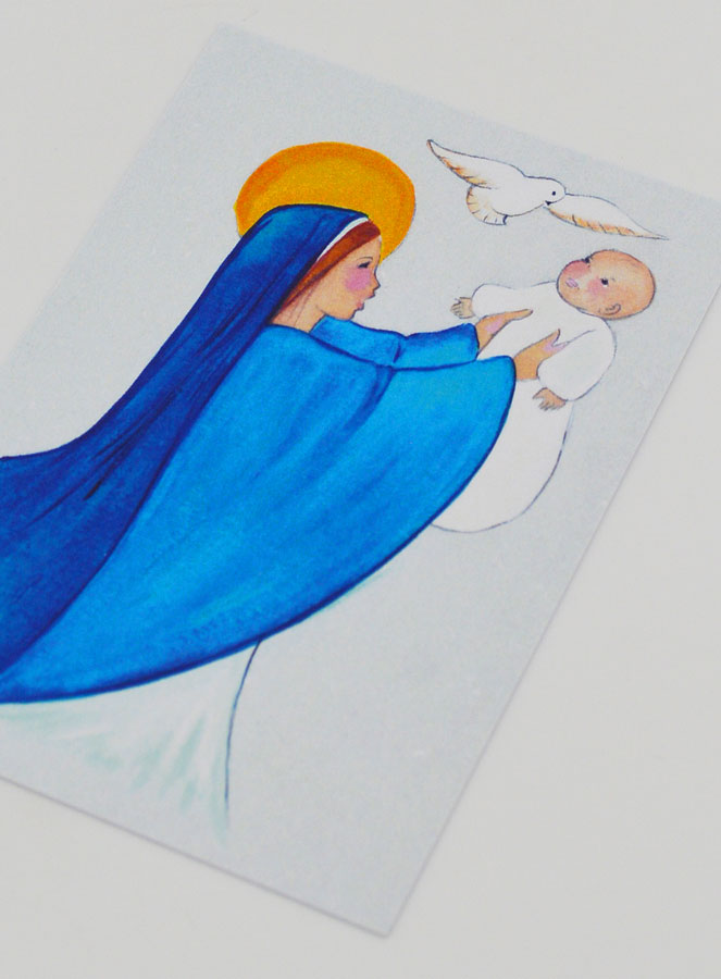 Cartão de Baptismo – Consagração a Maria (pic 4)
