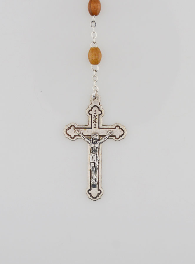 Rosario de Lourdes Madera de Olivo con Agua de Lourdes (pic 3)