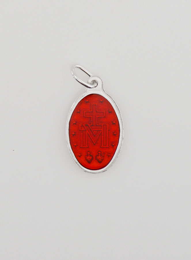Medalla Milagrosa Roja - 19 mm (pic 3)