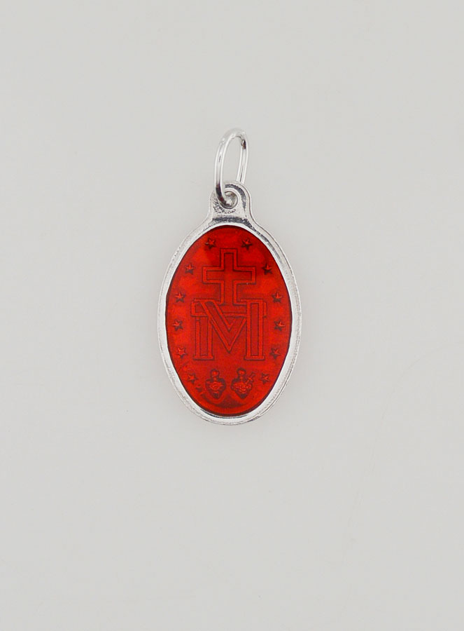 Medalla Milagrosa Roja - 19 mm (pic 4)