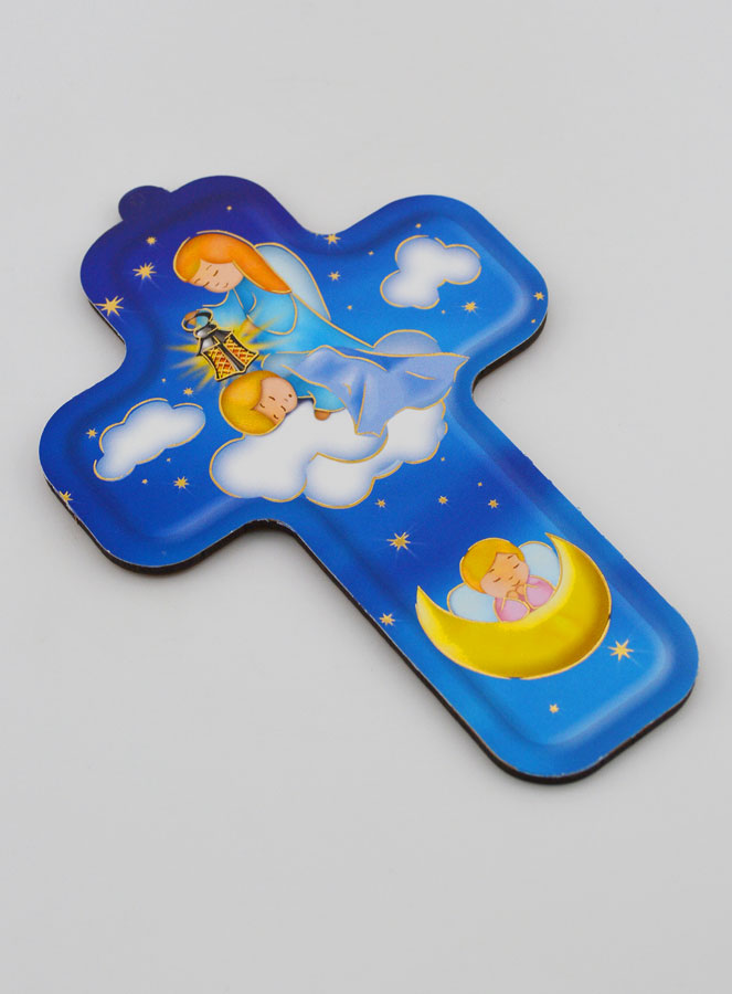 Cruz de Madera Infantil - Angel Guardian Protector (pic 3)