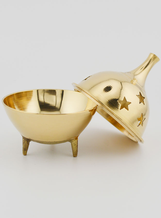 Inciensario de iglesia - Quemador de incienso con base - 9cm (pic 4)