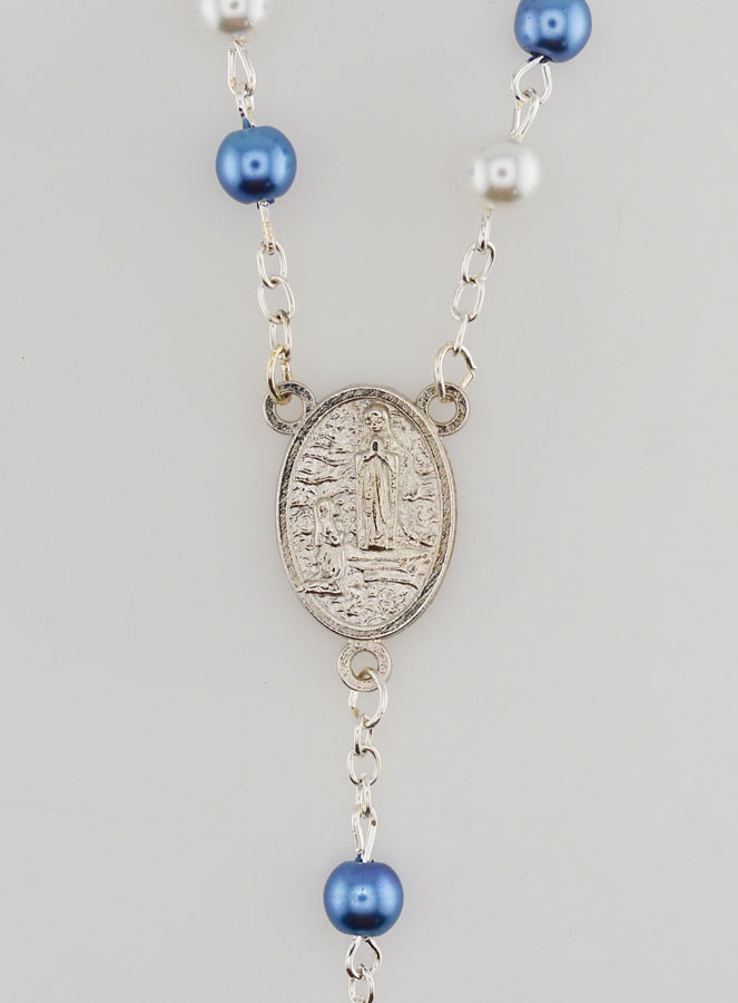 Rosario de Lourdes de Cuentas de Nácar - Estuche (pic 4)