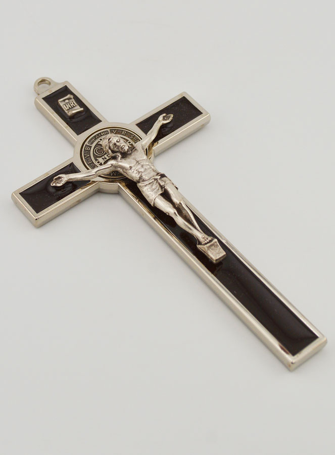 Crucifijo Cruz de San Benito - Metal Marrón (pic 3)