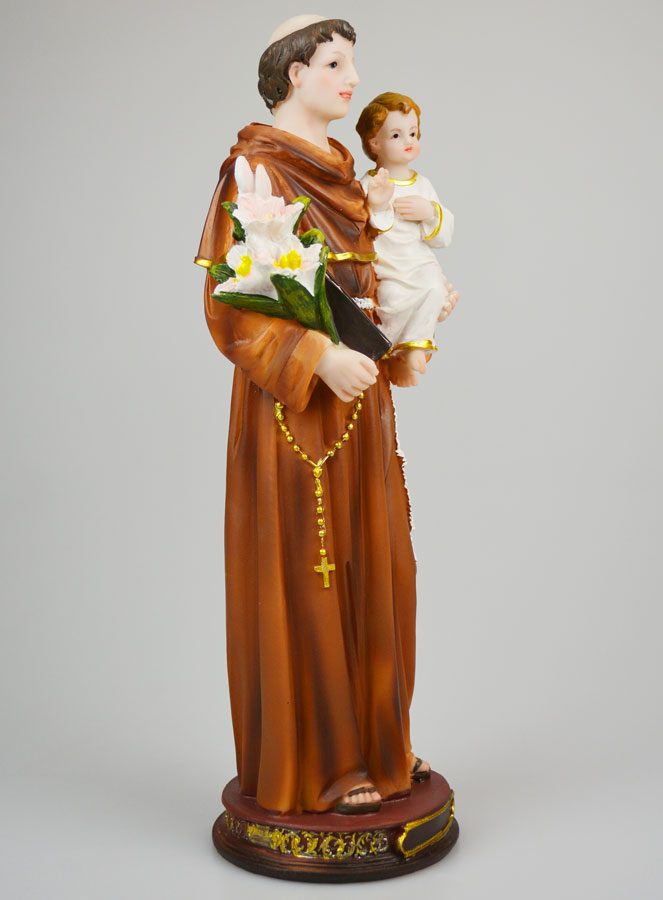 Estatuilla San Antonio de Pádua - 30 cm (pic 3)