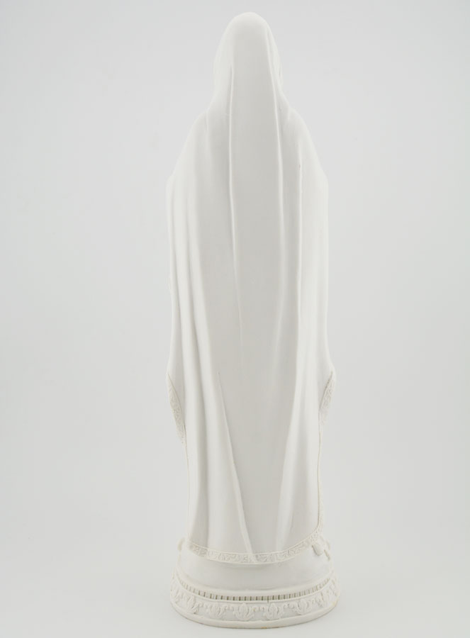 Estatuilla Nuestra Señora de Lourdes con Rosario Oro - 30 cm (pic 4)