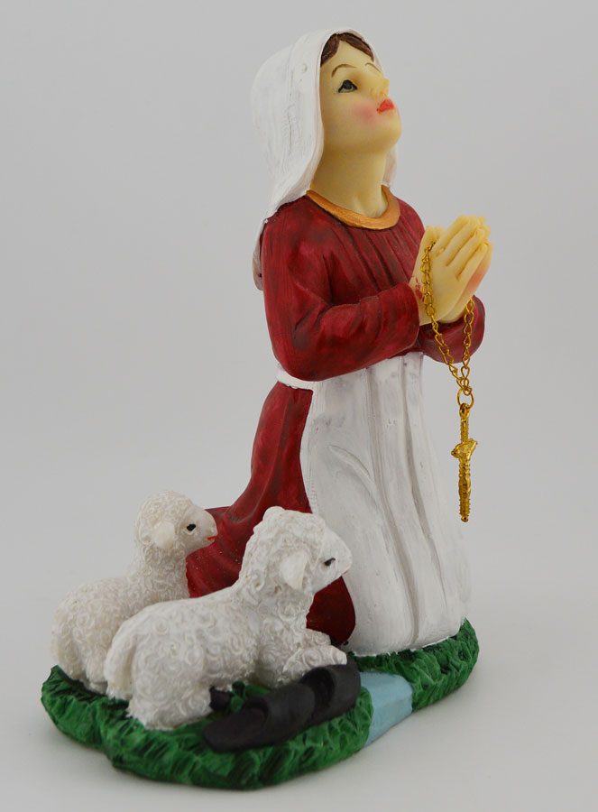 Estatuilla de Santa Bernadette Soubirous - 15 cm (pic 3)