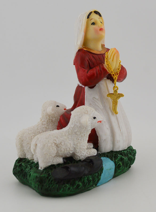Estatuilla de Santa Bernadette Soubirous - 10 cm (pic 3)