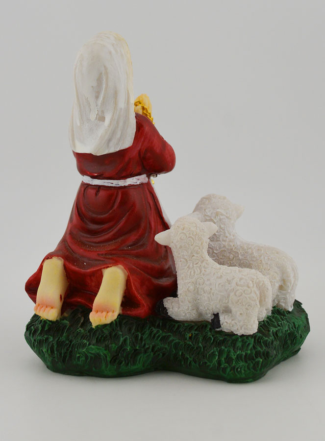 Estatuilla de Santa Bernadette Soubirous - 10 cm (pic 4)