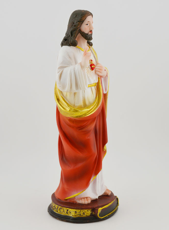 Estatuilla Sagrado Corazón de Jesucristo - 20 cm (pic 3)