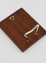 Icono Bizantino Sagrado Corazón de Jesús Pintado a Mano - 8 cm