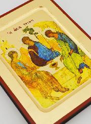 Icono Bizantino Santa Trinidad de Roublev - 17 cm