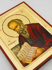 Icono Bizantino San Juan Apóstol - 22 cm