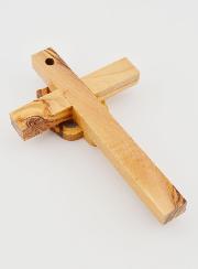 Cruz Crucifijo del Espíritu Santo de Madera de Olivo - 12 cm