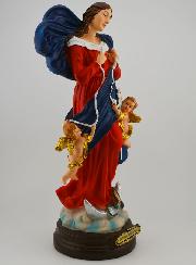 Estátua da Virgem Maria Desatadora dos Nós - 30 cm