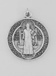 Medalla de San Benito de Metal - 3,6 cm