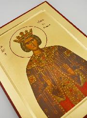 Icono Bizantino Santa Catalina de Alejandría - 30 cm