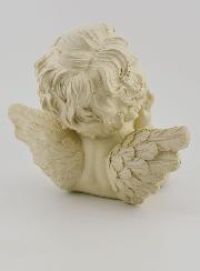 Estátua Anjo da Guarda Soprador – 13 cm