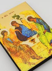 Icono Bizantino Santa Trinidad de Roublev - 20 cm