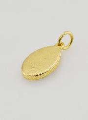 Medalla Nuestra Señora de la Salette Dorée - 14 mm