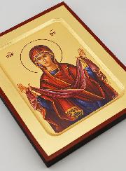 Icono Bizantino Nuestra Señora Protección - 17 cm