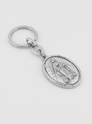 Porta?chaves Virgem Milagrosa - Medalha Milagrosa - 40 mm