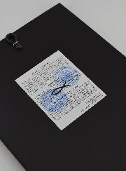 Ícone Bizantino Virgem da Ternura com Véu Azul – 22 cm