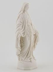 Estatuilla Virgen Milagrosa - Resina Blanca - 14 cm