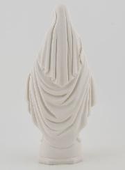 Estatuilla Virgen Milagrosa - Resina Blanca - 14 cm