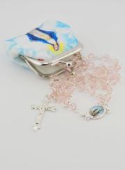 Terço da Virgem Milagrosa em Contas com Estojo