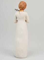 Estatuilla Willow Tree - Santa Virgen con Ramo - 23 cm