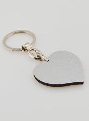 Porta-Chaves Coração de Nossa Senhora de Lourdes - 4 cm