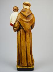 Estátua Santo António de Pádua Pintada à Mão – 30 cm