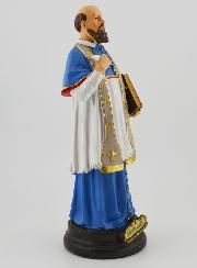 Estatuilla de San Francisco de Sales - 20 cm