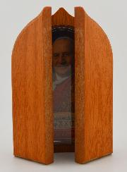 Icono Tríptico de San Juan XIII de Madera