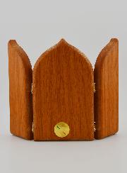 Icono Tríptico de Santa Teresa de Lisieux de Madera