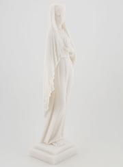 Estátua Santa Virgem Maria com Rosas - 25 cm