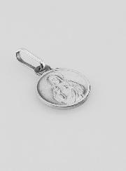 Medalla del Escapulario de Plata de Ley 925/1000 - 12 mm