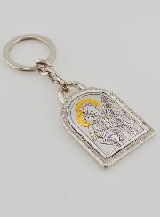 Llavero San Antonio de Pádua - Plata de Ley - 5 cm