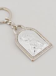 Llavero Nuestra Señora de la Ternura - Plata de Ley - 5 cm