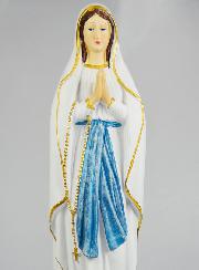 Estatuilla Nuestra Señora de Lourdes en Base - 60 cm