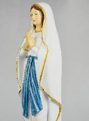Estatuilla Nuestra Señora de Lourdes en Base - 60 cm