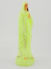 Estátua Nossa Senhora de Lourdes Fluo - 18 cm